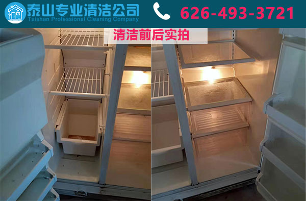 冰箱清洁实拍